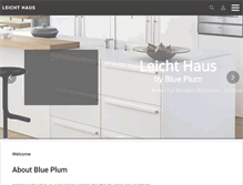 Tablet Screenshot of leichthaus.com